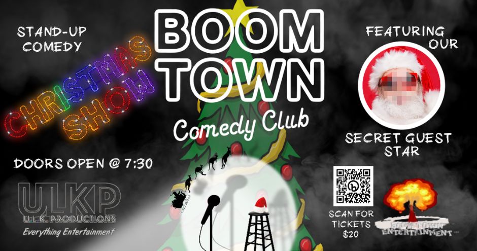 Boom Town Comedy Club Christmas Show