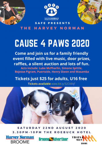 Harvey Norman Cause 4 Paws 2020